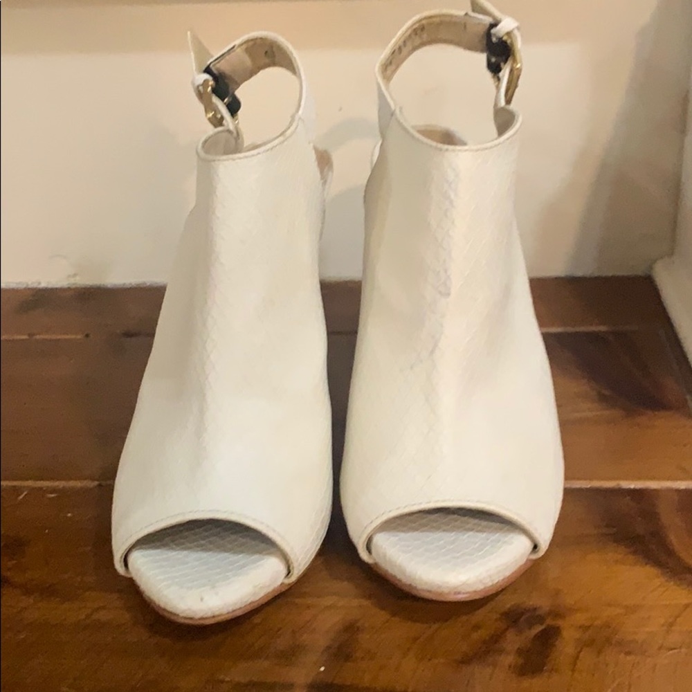 White booties